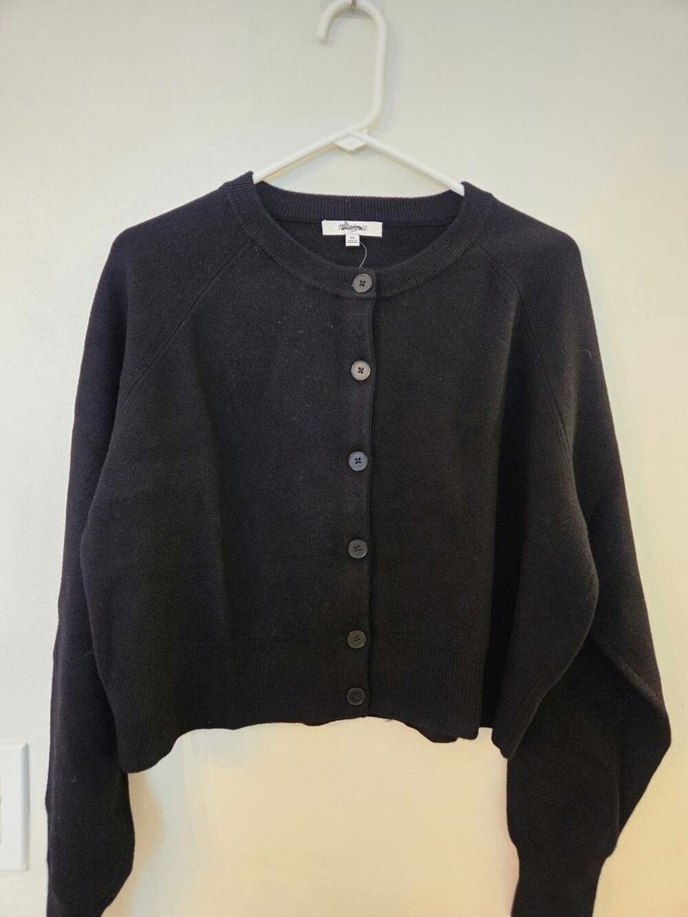 Madewell Women's Sweater XL Black NWT New With Tags